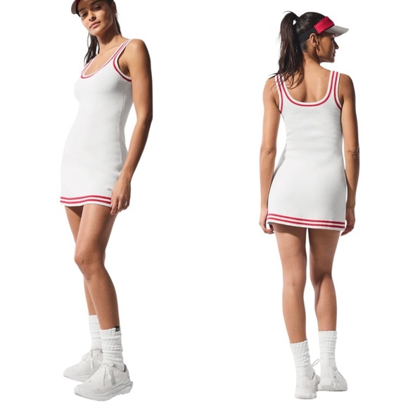 ALO Tennis Club Sweater Knit Dress - Picture 2 of 8